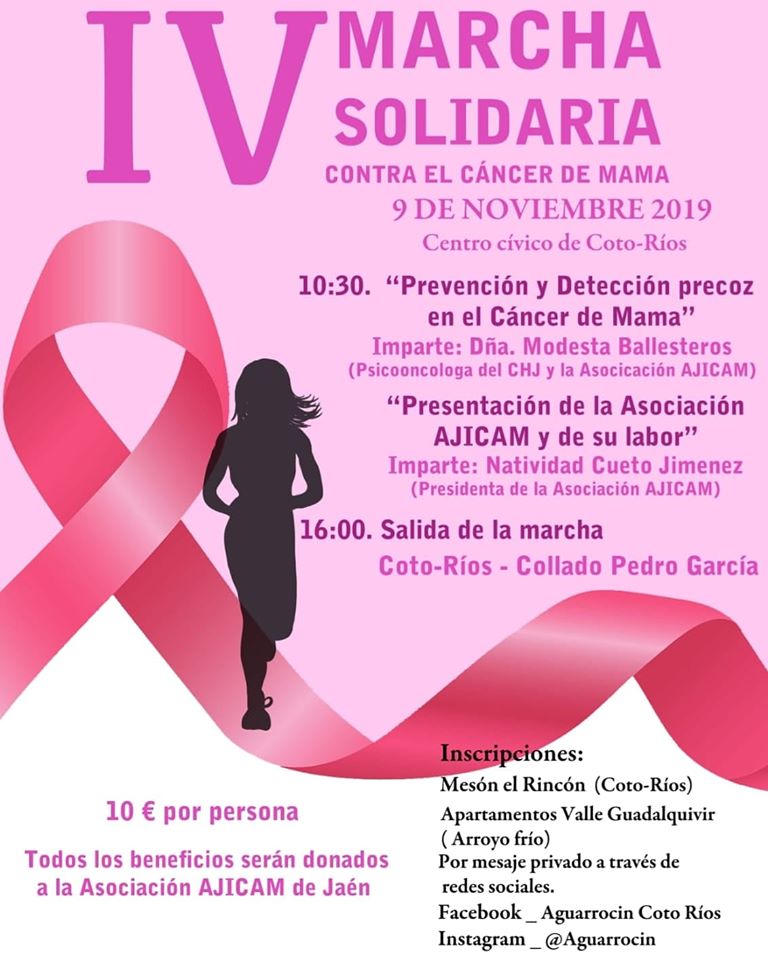 COTO RÍOS: IV MARCHA SOLIDARIA CONTRA EL CÁNCER DE MAMA | Asociación ...